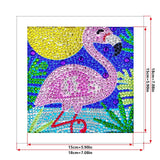 Crystal Rhinestone Full Diamond Painting - Flamingo - Hibah-Diamond?painting art studio