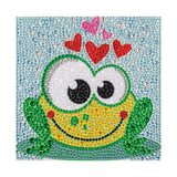 Crystal Rhinestone Full Diamond Painting-Little frog - Hibah-Diamond?painting art studio