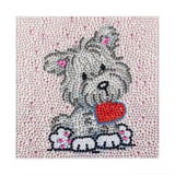 Crystal Rhinestone Full Diamond Painting-puppy - Hibah-Diamond?painting art studio