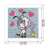 Crystal Rhinestone Full Diamond Painting-puppy - Hibah-Diamond?painting art studio