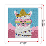 Crystal Rhinestone Full Diamond Painting - Rich cat - Hibah-Diamond?painting art studio