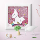 Crystal Rhinestone Full Diamond Painting - Unicorn - Hibah-Diamond?painting art studio