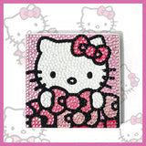 Crystal Rhinestones Diamond painting coaster - Hibah-Diamond painting art studio