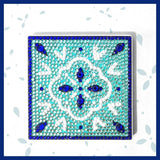Crystal Rhinestones Diamond painting coaster - Hibah-Diamond painting art studio