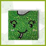 Crystal Rhinestones Diamond painting coaster - Hibah-Diamond painting art studio