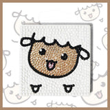 Crystal Rhinestones Diamond painting coaster - Hibah-Diamond painting art studio