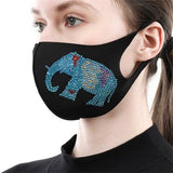Diamond Painting Mask - Elephant