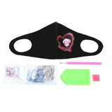Diamond Painting Mask - Fire rose - Hibah-Diamond painting art studio