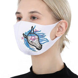 Diamond Painting Mask- Horse - Hibah-Diamond painting art studio