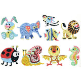 Diamond Painting Sticker Wall Sticker | Animals - Hibah-Diamond painting art studio