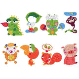 Diamond Painting Sticker Wall Sticker | Animals - Hibah-Diamond painting art studio