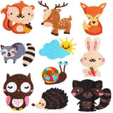 Diamond Painting Sticker Wall Sticker | Animals - Hibah-Diamond painting art studio