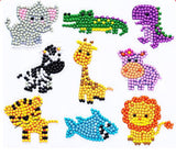 Diamond Painting Sticker Wall Sticker | Animals - Hibah-Diamond painting art studio