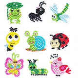 Diamond Painting Sticker Wall Sticker | Animals - Hibah-Diamond painting art studio