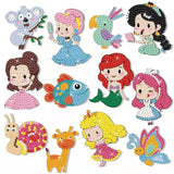 Diamond Painting Sticker Wall Sticker | Disney princesses and animals - Hibah-Diamond painting art studio
