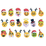 Diamond Painting Sticker Wall Sticker | Emoticons (18pcs) - Hibah-Diamond painting art studio
