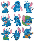Diamond Painting Sticker Wall Sticker | Lilo & Stitch - Hibah-Diamond painting art studio