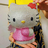 DIY 20cm Angel Hello Kitty (with glue tools) - Hibah-Diamond painting art studio