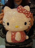 DIY 24cm Sit Sideways Hello Kitty (with glue tools) - Hibah-Diamond painting art studio