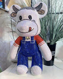 DIY Big cow Popobe bear  (with glue tools)