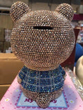 DIY brown bear and Cony rabbit  (with glue tools) - Hibah-Diamond painting art studio