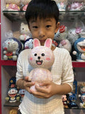 DIY brown bear and Cony rabbit  (with glue tools) - Hibah-Diamond painting art studio