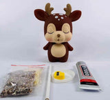 DIY cartoon deer  (with glue tools) - Hibah-Diamond painting art studio