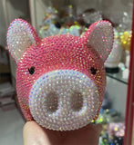 DIY Cute piggy  (with glue tools)