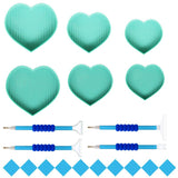 DIY diamond Heart-shaped storage box drilling box Set