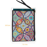 DIY Diamond Painting Bag | Mandala - Hibah-Diamond painting art studio