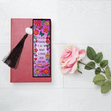 DIY Diamond Painting Bookmark | A little reading is all the therapy - Hibah-Diamond painting art studio