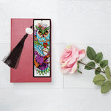 DIY Diamond Painting Bookmark | Animal owl - Hibah-Diamond painting art studio