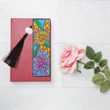DIY Diamond Painting Bookmark | Flower - Hibah-Diamond painting art studio