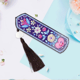 DIY Diamond Painting Bookmark | Flowers - Hibah-Diamond painting art studio