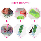 DIY Diamond Painting Bookmark | Leaves Combination Bookmark - Hibah-Diamond painting art studio