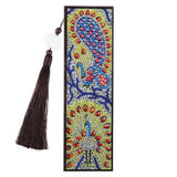 DIY Diamond Painting Bookmark | Peacock
