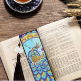 DIY Diamond Painting Bookmark | Peacock - Hibah-Diamond painting art studio