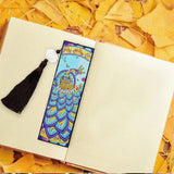 DIY Diamond Painting Bookmark | Peacock - Hibah-Diamond painting art studio