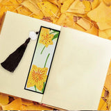DIY Diamond Painting Bookmark | Yellow flower - Hibah-Diamond painting art studio