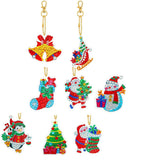 DIY Diamond Painting Keychain - Christmas series