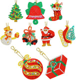 DIY Diamond Painting Keychain - Christmas series keychain