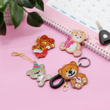 DIY Diamond Painting keychain - Cute bears