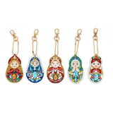 DIY Diamond Painting Keychain - Matryoshka dolls