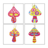 DIY Diamond Painting keychain | Mushroom - Hibah-Diamond painting art studio