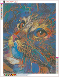 Full Diamond Painting kit - cat