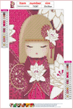 Full Diamond Painting kit - Japanese Muppet Girl