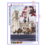 Full Diamond Painting kit - Scenery of Cath¨¦drale Notre Dame de Paris