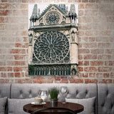 Full Diamond Painting kit - Carved architecture of Notre Dame de Paris