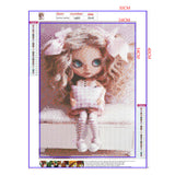 Full Diamond Painting kit - Girl doll