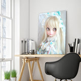 Full Diamond Painting kit - Girl doll